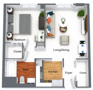 Teitel Independent Living Apartments - One Bedroom
